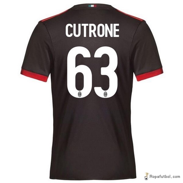 Camiseta AC Milan Replica Tercera Ropa Cutrone 2017/18